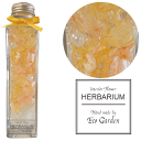 124 ふんわりあじさい イエロー&オレンジ ハーバリウム herbarium プリザーブドフラワー 送料無料 ラッピング無料 メッセージカード無料 花 おしゃ...