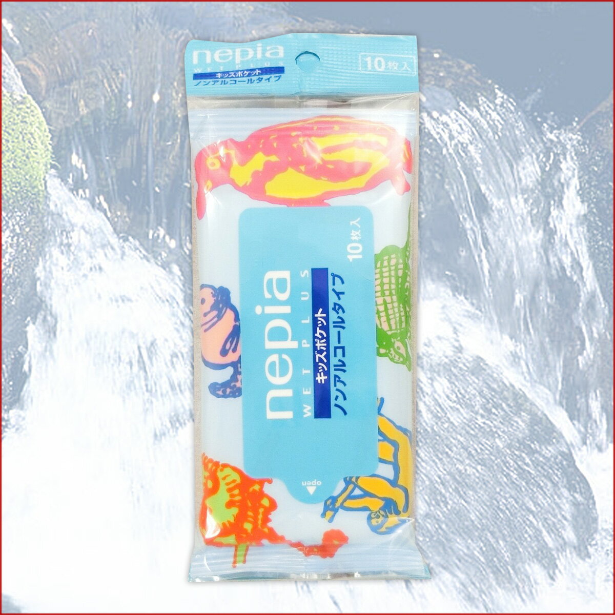 ネピアウエットプラスキッズポケット10枚×24パック【王子ネピアnepia】【69308内箱×2】