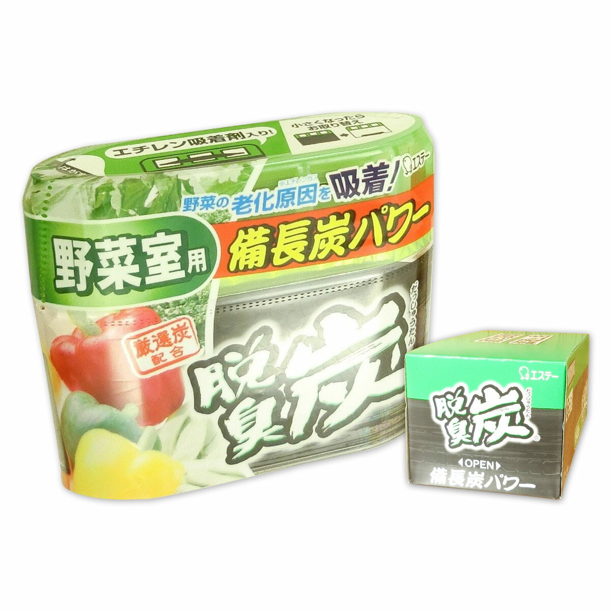 脱臭炭 野菜室用 140g × 6個 