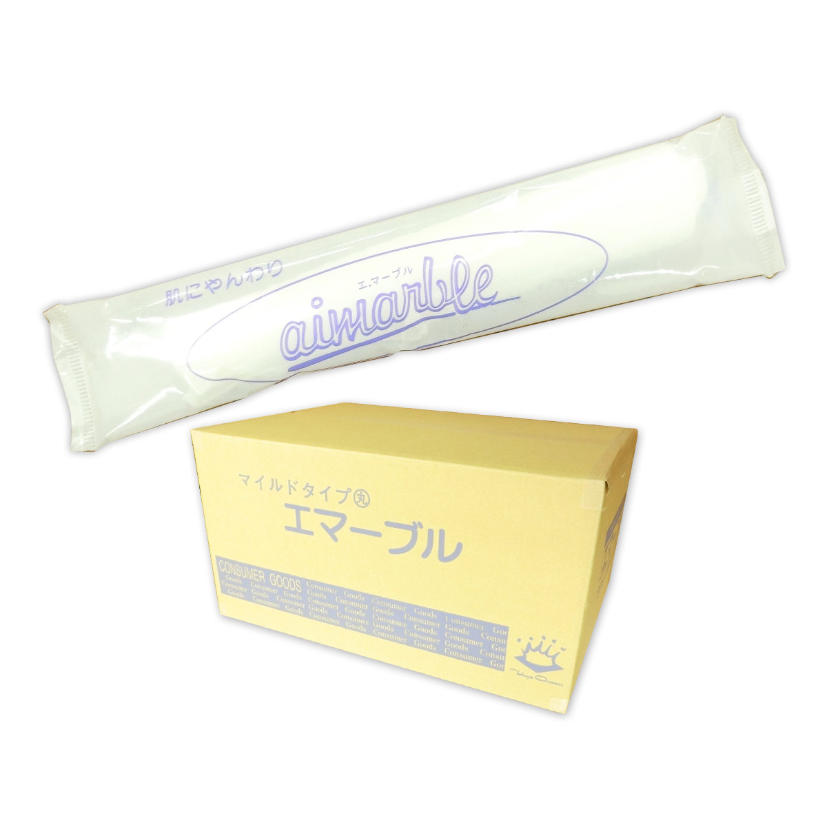 楽天エコ肥料店エマーブル マイルド 丸型 紙おしぼり 1000本（100本×10パック）【東京クイン 杉山】