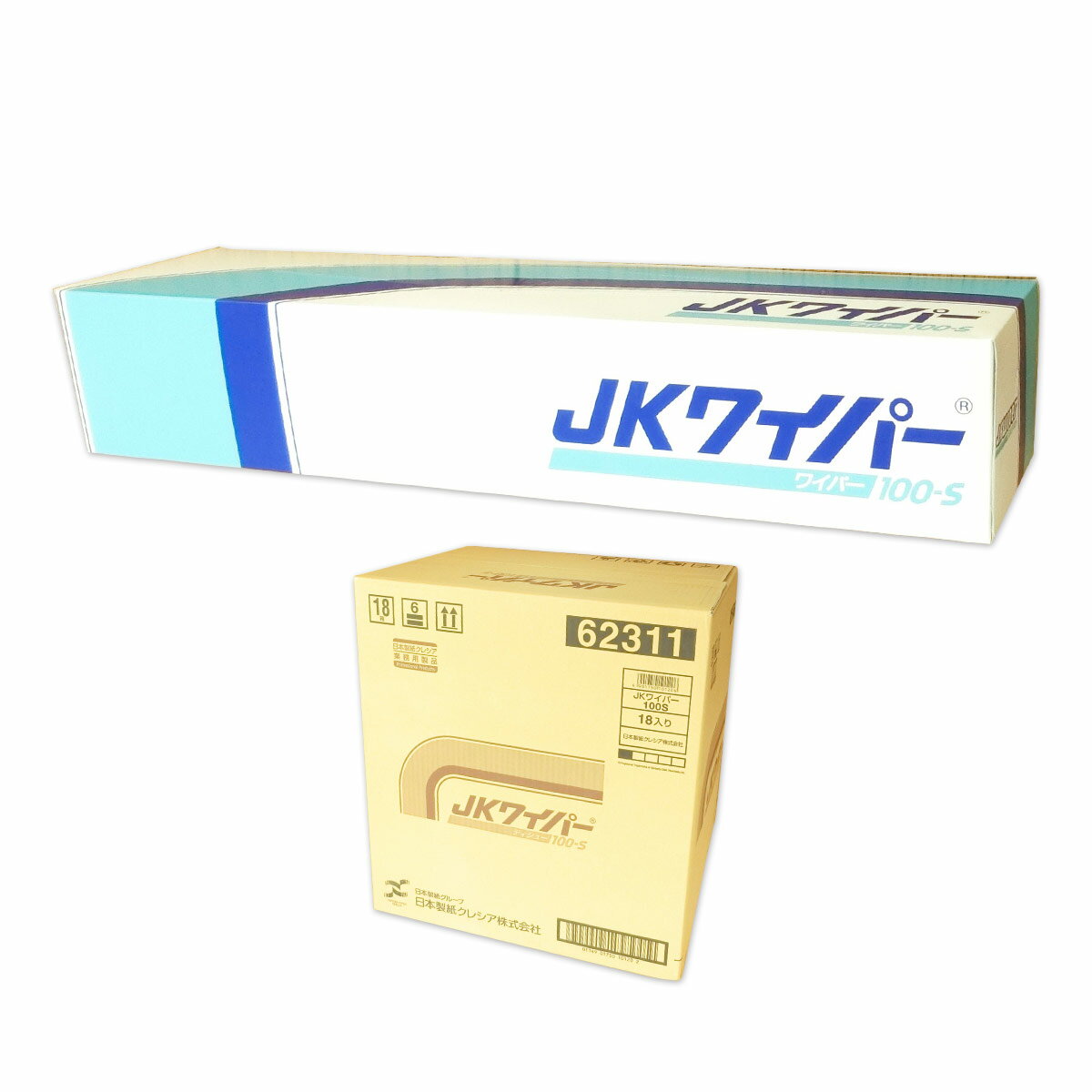 JKワイパー 100-S 100枚入 × 18箱 【日�
