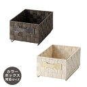 PP製 カラーボックス対応 収納バスケット 1/4サイズ 「CH-13」【カラーボックス かご カラーBOX 荷物入れかご 収納 かご 収納 バスケット ナチュ...