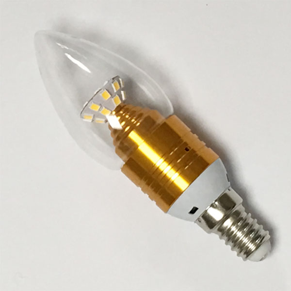 LED電球 E14 シャンデリア球 高輝度440LM 消費電力5W 電球色 led電球 E14-CDL-5W-Y [3]
