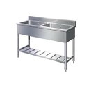 イースタン工業 G2C-80 業務用二槽流し台 間口80cm ※受注生産品