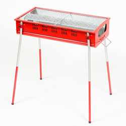 サマーガーデン特集 グリーンライフ 少煙型バーベキューコンロ 65cm(鉄板なし) CB-650STN