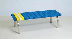 テラモト ホームベンチ ステン1200 ※受注生産品　※個人宅配送不可