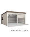 ヨド倉庫 間口5m85cm ベタ基礎仕様 豪雪地 SOBU-5857MD[自動車格納庫/駐車場/車両保管/バイク収納/小屋/高品質/防犯/淀川製鋼所/ヨドガレー...