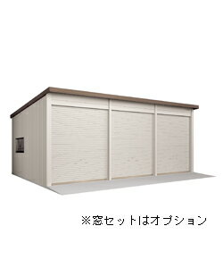 ヨド倉庫 間口8m65cm ベタ基礎仕様 積雪地 SOBU-8657FHD[自動車格納庫/駐車場/車両保管/バイク収納/小屋/高品質/防犯/淀川製鋼所/ヨドガレ...