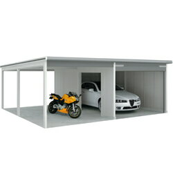 ヨドガレージ　ラヴィージュ　カーポート連結タイプ　VGC-3055H+VKC-2855H　一般地用・背高Hタイプ　幅5889×奥行5900.5×高さ2589mm 送料別途 [製品5年保証]