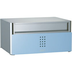 エリア限定送料無料 ユニソン スタンドポスト QUTI　クティ　1B ベビーブルー　PSC-Z1BBB[郵便受け/スタンド/埋め込み/ダイヤル/一戸建/横/シンプル/ステンレス/おしゃれ/青](4)