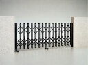 MINATO EXTERIOR ミナト伸縮門扉 MR1-40S レール式 片開き ※本体色 5色選択可能 【送料無料】