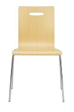 カワジュン スタッキングチェア ファンテ ライトブラウン VCH-037-WL