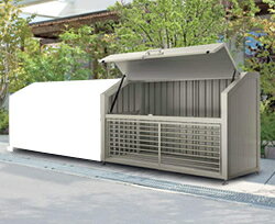ゴミステーション 大型ゴミ箱 シコク ゴミストッカー EA型連棟ユニット LGEA-1212-07SC  個人宅配送不可
