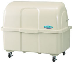 カイスイマレン 集積保管庫 ゴミステーション ジャンボペール 1000リットル 固定足 HG1000K 幅1400×奥行960×高さ1150mm ※キャスター無し　個人宅配送不可　[業務用/大容量/ゴミ箱]