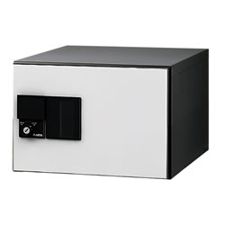 ナスタ デリバリーボックス(メカ式) D-ALL プッシュボタン錠 前入前出 ホワイト KS-TLJ360-F240-W ※受注生産品