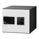 【捺印付】ナスタ デリバリーボックス(メカ式) D-ALL プッシュボタン錠 前入前出 ホワイト KS-TLJ360-F300N-W ※受注生産品
