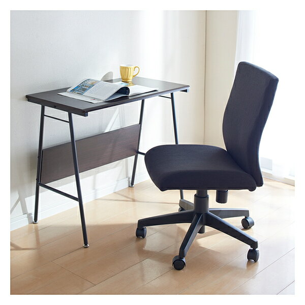 ナカバヤシ シンプルワークデスク W800 ダーク木目 FDA-8045-DM [3]