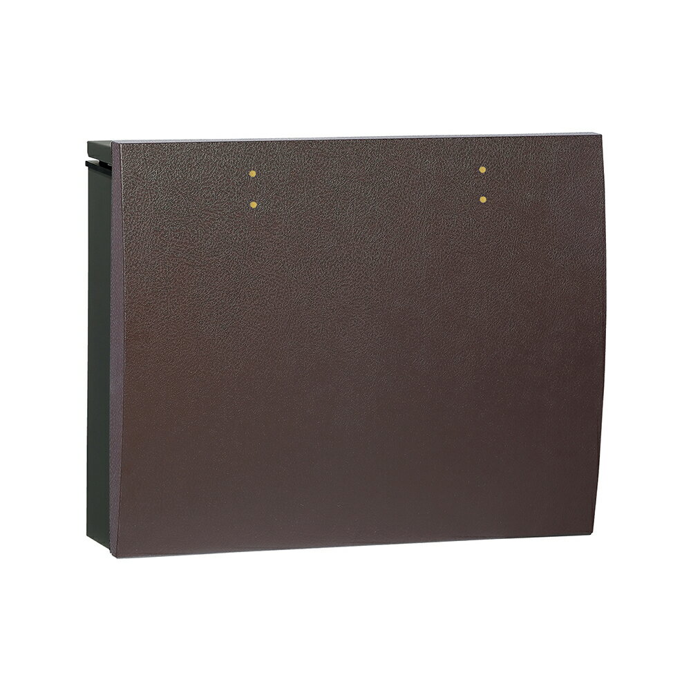 ユニソン 壁付けポスト bolsa ボルサ シリンダー錠 BKレザーブラウン 324301210