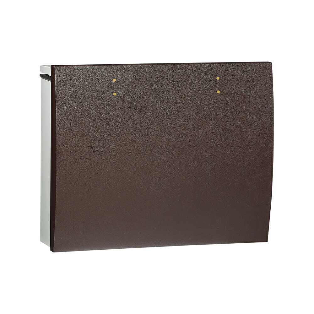 ユニソン 壁付けポスト bolsa ボルサ ダイヤル錠 SLレザーブラウン 324302220