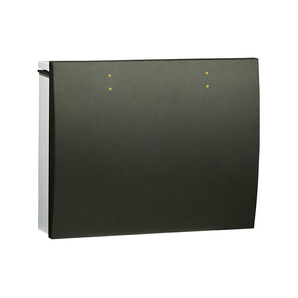 ユニソン 壁付けポスト bolsa ボルサ ダイヤル錠 SLレザーブラック 324302420