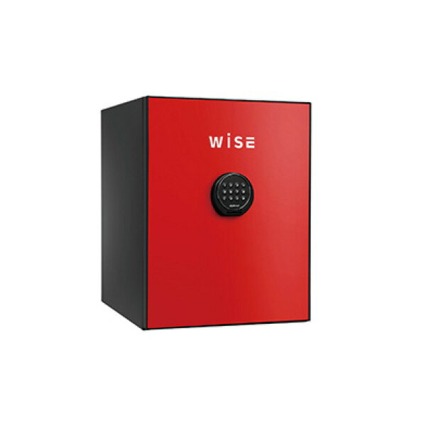 ディプロマット デジタルテンキー式 60分耐火プレミアム金庫 ワイズシリーズ 警報アラーム付 WS500ALR レッド 開梱設置費込