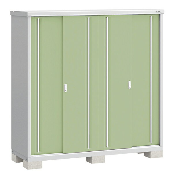 【標準組立費込】【長もの収納タイプ】イナバ物置　シンプリー　MJX-196EP　幅1960×奥行648×高さ1903mm ジェードグリーン