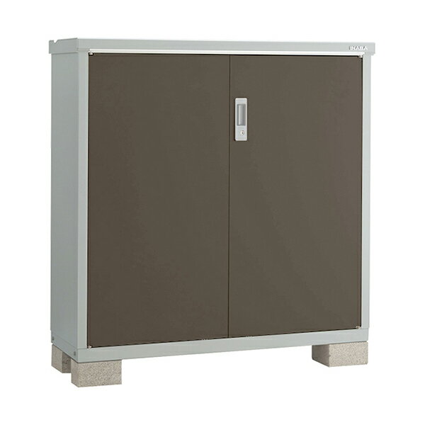 【標準組立費込】イナバ物置 アイビーストッカー BJX-135C 全面棚タイプ [収納庫/収納/屋外収納庫/屋外/倉庫/小型/激安/価格/小屋/ガーデニング/庭/いなば/いなば物置/稲葉/ものおき/物置き] エボニーブラウン