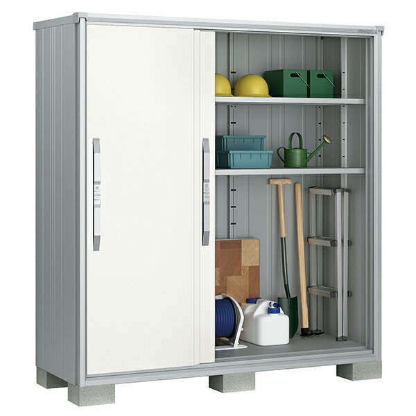 物置 屋外 ヨド物置 ヨドコウ エスモ ESF-1807A ティントホワイト [製品5年保証] 収納 小型 タイヤ