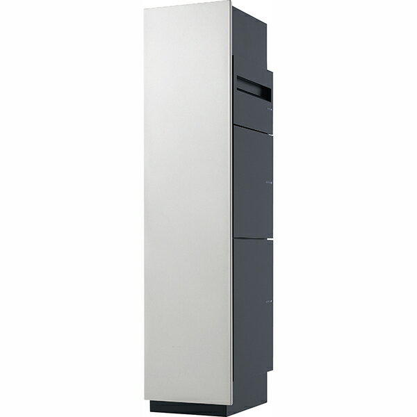 ユニソン 宅配ボックスミース アンカー仕様 インターホン対応無し 左開きタイプ シルバー