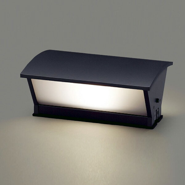 LIXIL 100V ガーデンライト 門袖灯LMJ2型 オフブラック 屋外 防犯 外構 庭 照明 KSK