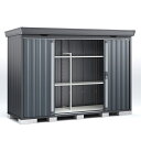物置 屋外 イナバ物置フォルタ FS-3009SF 一般・多雪・豪雪型 スタンダード 本体:フランネルグレー 扉:チャコールグレー 収納