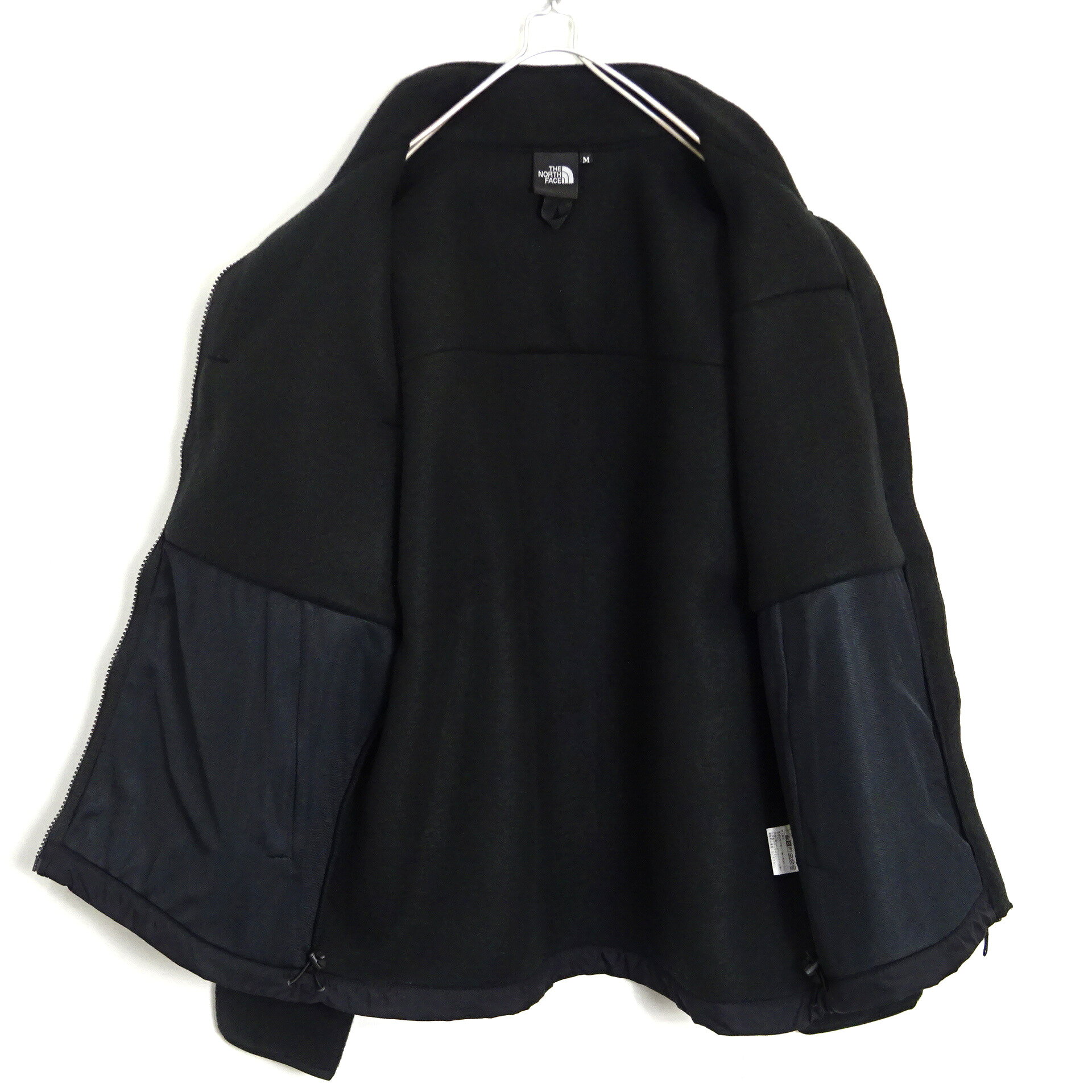 【新古品】THE NORTH FACE ザ・ノース・フェイス Denali Jacket デナリジャケット NA72051 フリース アウター ジャケット ブルゾン サイズ M ブラック系 店舗併売品
