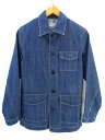 【中古】Levi 039 s ENGINEERD JEANS リーバイス エンジニアド ジーンズ カバーオール デニムジャケット レディース Mサイズ