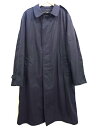 【中古】US.NAVY DSCP ユーエスネイビー ディーエスシーピー COAT ALL WETHER オールウェザーコート TRENCH COAT ロングコート 46XL ネイビー