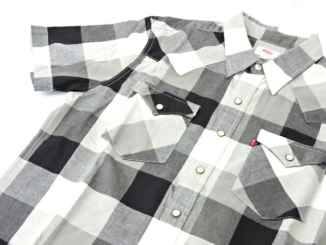 šۡڿʡLevi's S/S WESTERN SHIRTS ꡼Х 󥷥 졼 å S/M/L