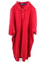 【中古】Ralph Lauren ラルフローレン ポロシャツ 半袖 サイズ XXL ビッグサイズ 北マリアナ諸島製