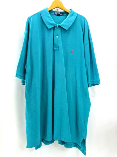 šPolo by Ralph Lauren ݥ ե ݥ Ⱦµ S/S ݥ  USED 桼  ȥåץ  ̥ޥꥢʽ  3XLT TALL ꡼