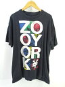 【中古】ZOOYORK　ズーヨーク　Tシャツ　サイズ　L　古着　ストリート