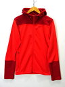 【中古】古着 NIKE ナイキ スウェット ジャケット ジャージ ジップアップ フーディー ジャケット メンズ スポーツウェア 長袖 L/S サイズ S レッド...
