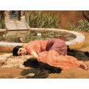 Dolce Far Niente 【10号】 ジョン・ウィリアム・ゴッドワード 【 額縁が選べる 額入り 複製画 絵画 】