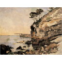 レスタックの夕暮れ 【10号】 ポール・セザンヌ 【 額縁が選べる 額入り 複製画 絵画 】