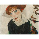 ヴァリの肖像 【8号】 エゴン・シーレ 【 額縁が選べる 額入り 複製画 絵画 】