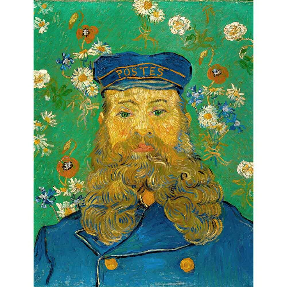 郵便局ルーランの肖像 【15号】 フィンセント・ファン・ゴッホ 【 額縁が選べる 額入り 複製画 絵画 】