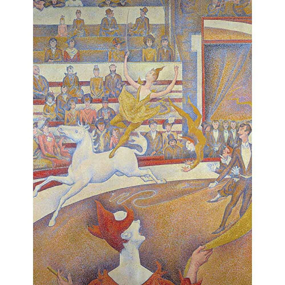 サーカス 【8号】 ジョルジュ・スーラ 【 額縁が選べる 額入り 複製画 絵画 】