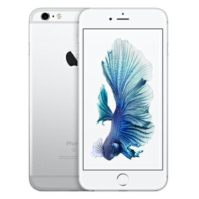 【中古】【SIMロック解除済】au iPhone6s Plus A1687 (MKU72J/A) 64GB シルバー Apple スマホ スマートフォン 当社3ヶ月間保証 送料無料 携帯少年