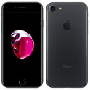 【SIMロック解除済】au iPhone7 32GB A1779 (MNCE2J/A) ブラック Apple 当社3ヶ月間保証 中古 【 中古スマホとタブレット...