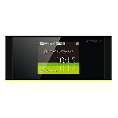 中古 【au版】Speed Wi-Fi NEXT W05 HWD36SKA ブラック×ライム モバイルルーター au 本体 送料無料【当社3ヶ月間保証】【中古】 【 携帯少年 】