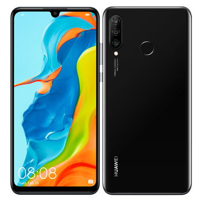 HUAWEI P30 lite MAR-LX2J Midnight Black【国内版 SIMFREE】 Huawei 当社3ヶ月間保証 中古 携帯少年