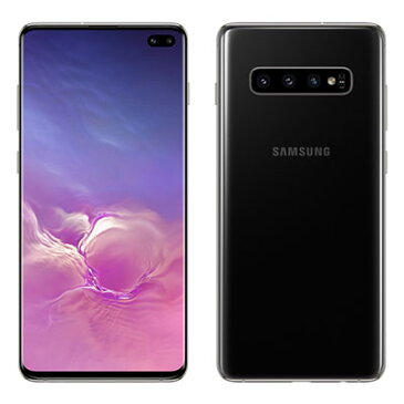 【SIMロック解除済】docomo Galaxy S10+ (Plus) SC-04L プリズムブラック SAMSUNG 当社3ヶ月間保証 中古 【 中古スマホとタブレット販売のイオシス 】