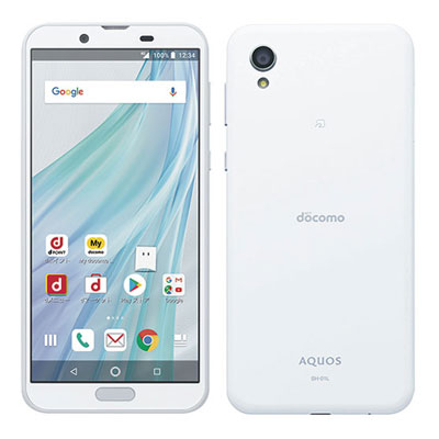 SIMåѡdocomo AQUOS sense2 SH-01L Silky White SHARP 3ݾ   ťޥۤȥ֥åηӾǯ 